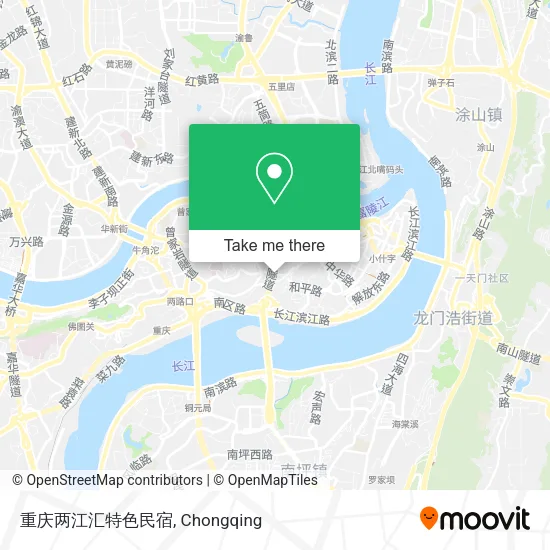 重庆两江汇特色民宿 map