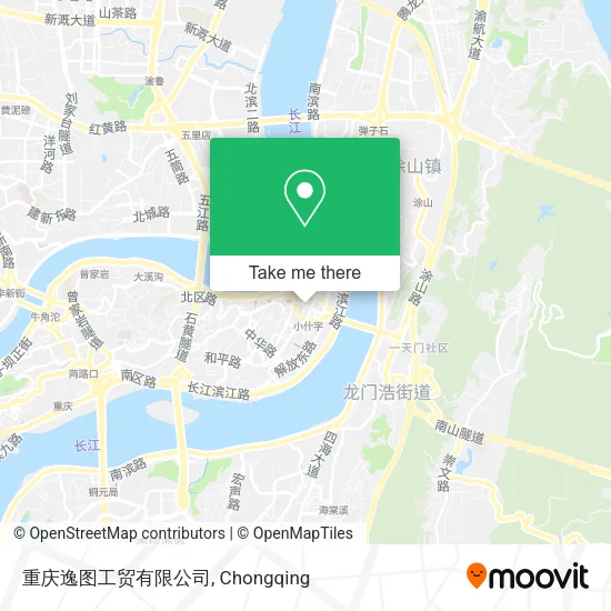 重庆逸图工贸有限公司 map