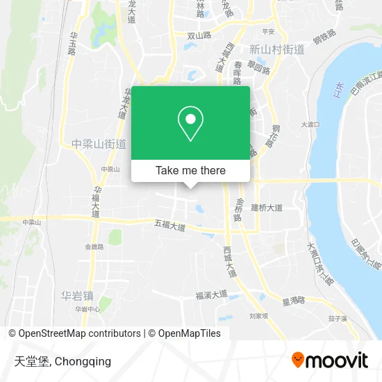天堂堡 map