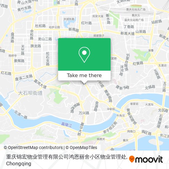 重庆锦宏物业管理有限公司鸿恩丽舍小区物业管理处 map