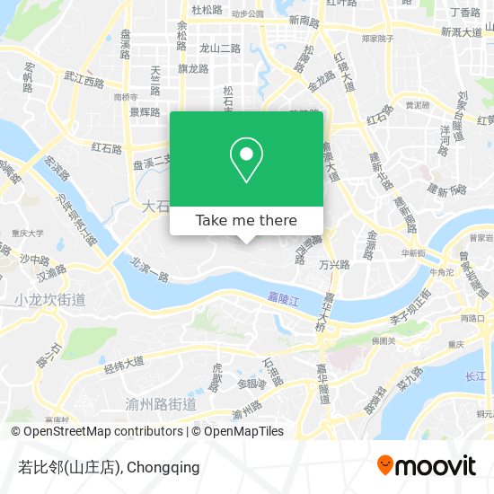 若比邻(山庄店) map