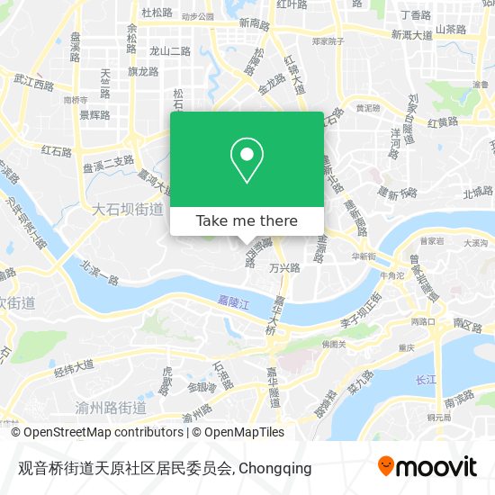 观音桥街道天原社区居民委员会 map