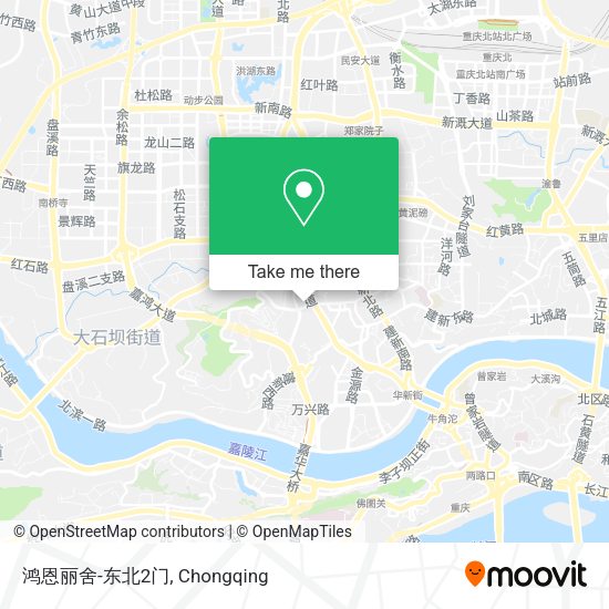 鸿恩丽舍-东北2门 map