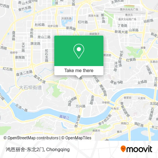 鸿恩丽舍-东北2门 map