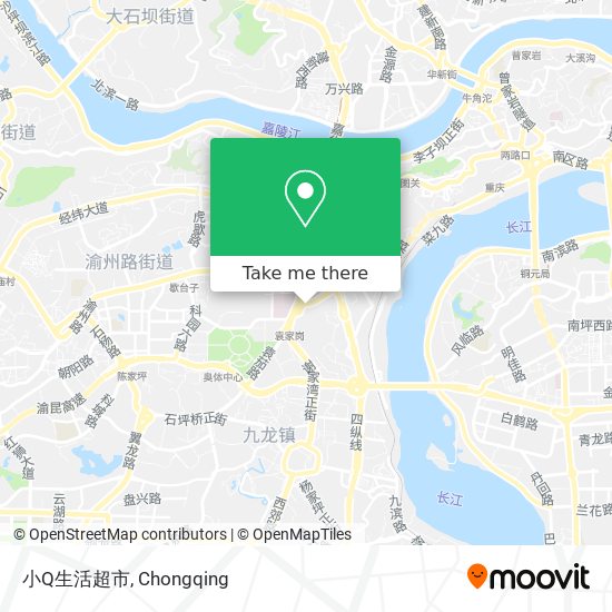 小Q生活超市 map