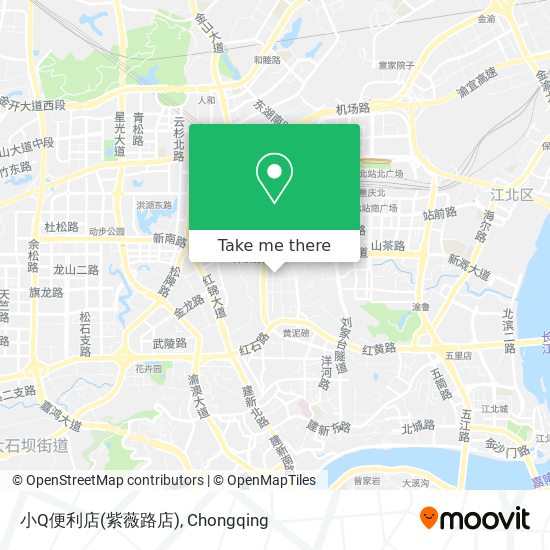 小Q便利店(紫薇路店) map