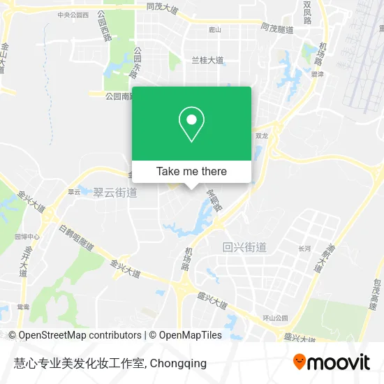 慧心专业美发化妆工作室 map