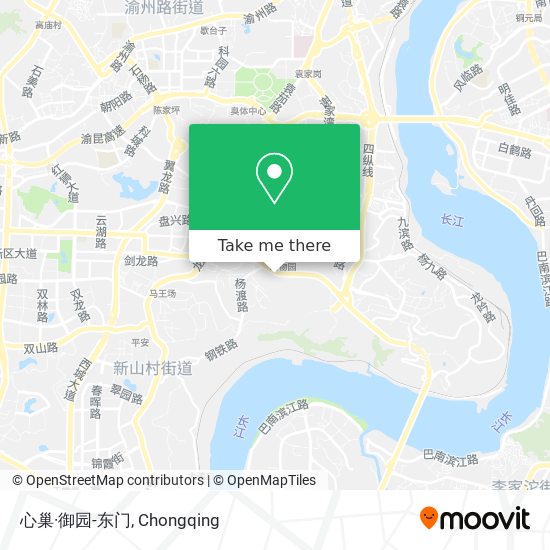 心巢·御园-东门 map