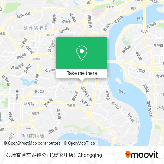 公场直通车眼镜公司(杨家坪店) map