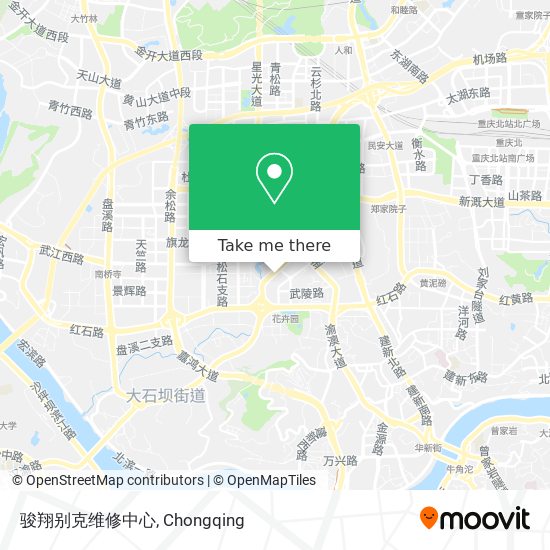骏翔别克维修中心 map