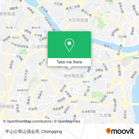 半山公馆山顶会所 map