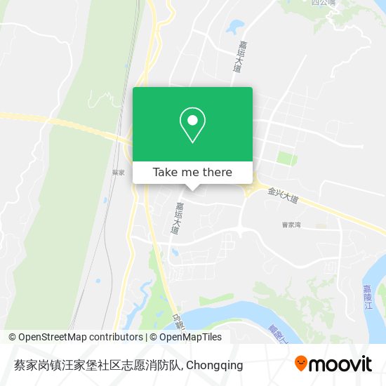 蔡家岗镇汪家堡社区志愿消防队 map