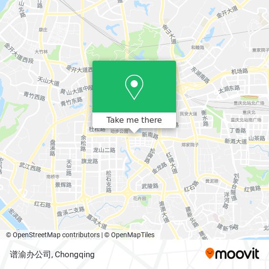 谱渝办公司 map