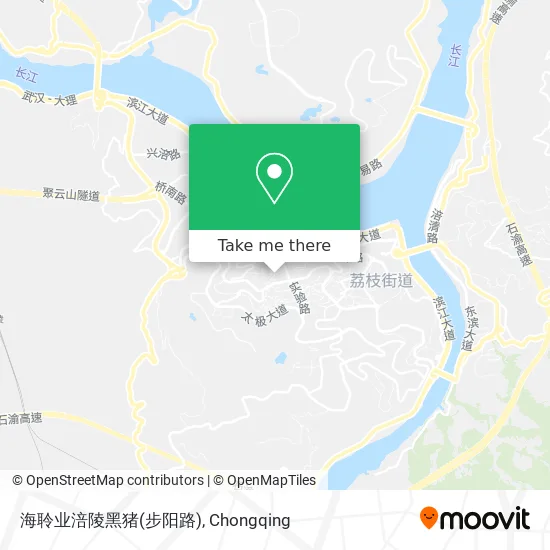 海聆业涪陵黑猪(步阳路) map