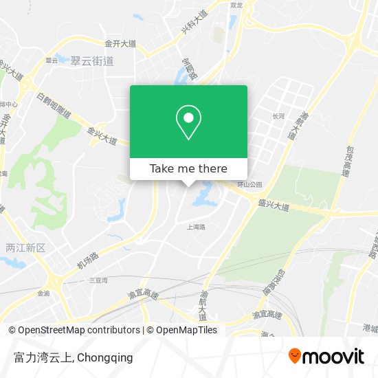 富力湾云上 map