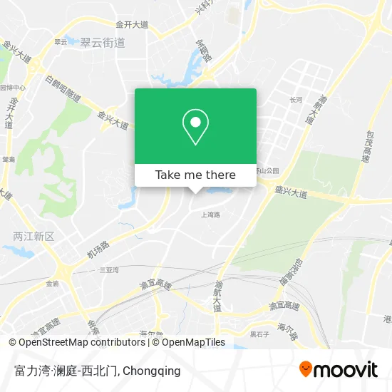 富力湾·澜庭-西北门 map