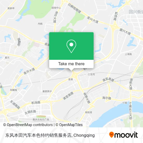 东风本田汽车本色特约销售服务店 map