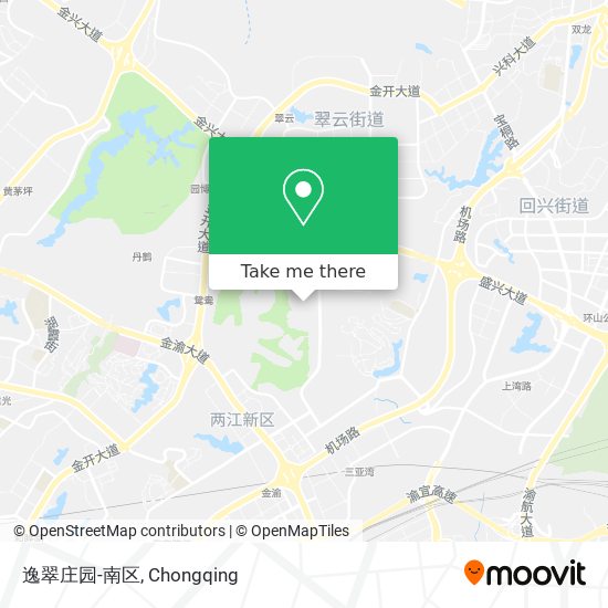 逸翠庄园-南区 map