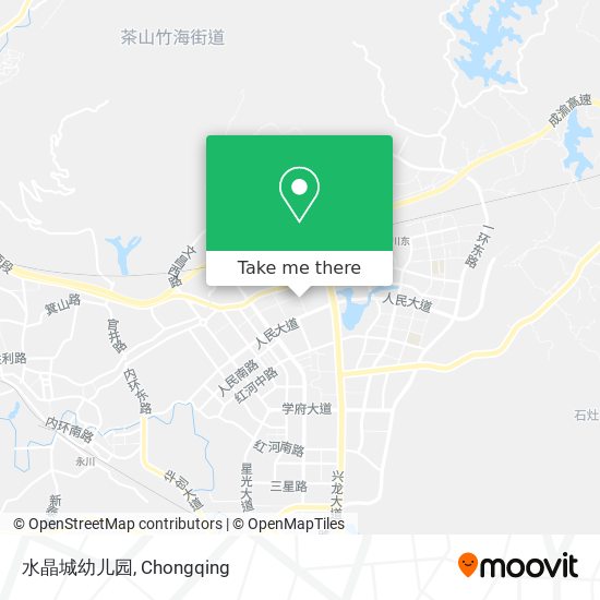水晶城幼儿园 map