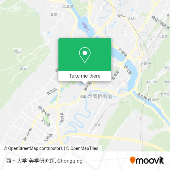 西南大学-美学研究所 map