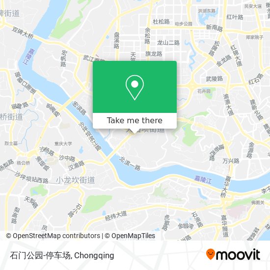 石门公园-停车场 map