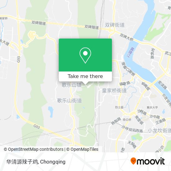 华清源辣子鸡 map