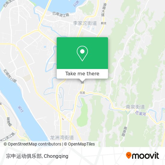 宗申运动俱乐部 map