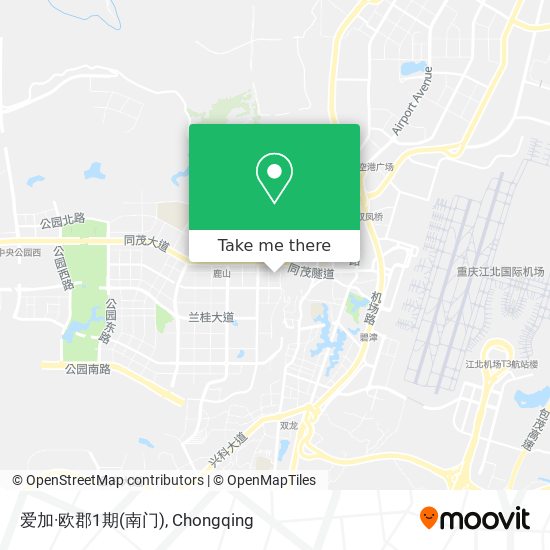 爱加·欧郡1期(南门) map