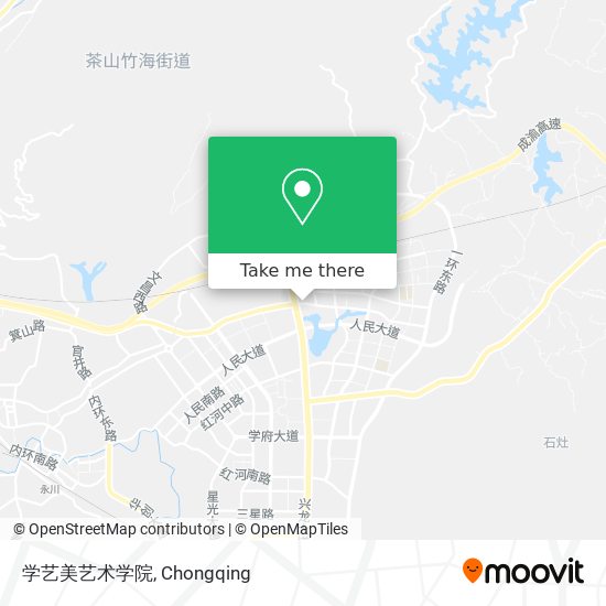 学艺美艺术学院 map