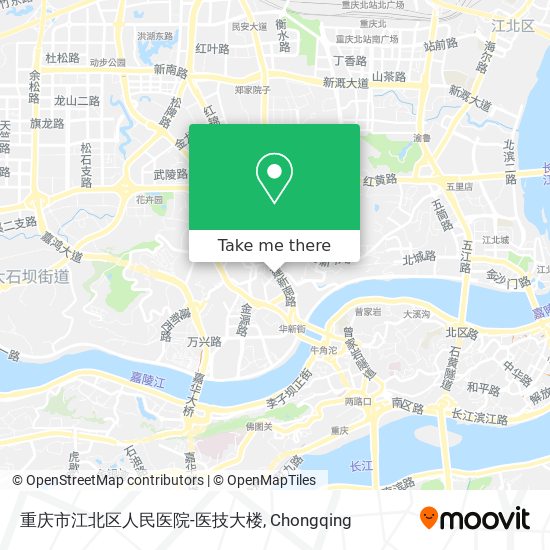 重庆市江北区人民医院-医技大楼 map