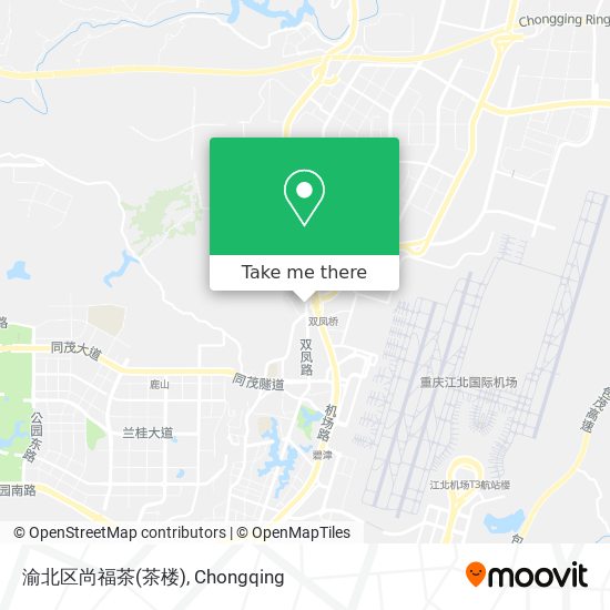 渝北区尚福茶(茶楼) map