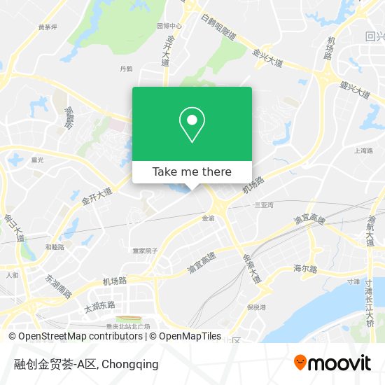融创金贸荟-A区 map