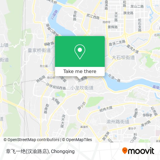 章飞一绝(汉渝路店) map