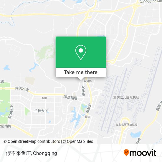 假不来鱼庄 map