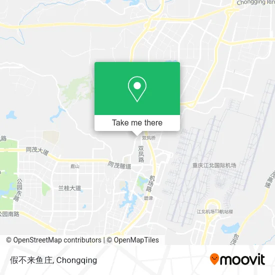 假不来鱼庄 map