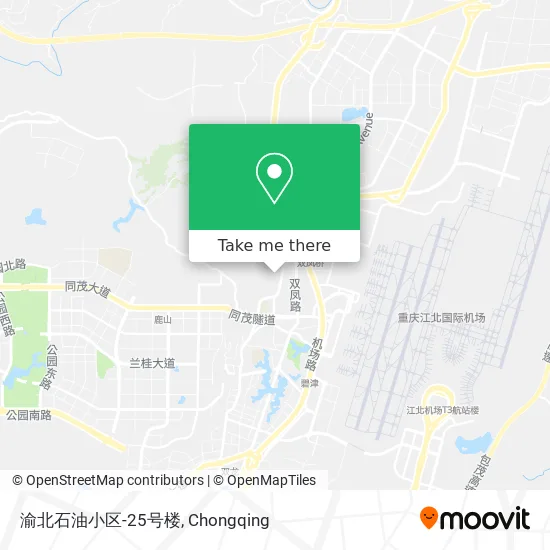渝北石油小区-25号楼 map