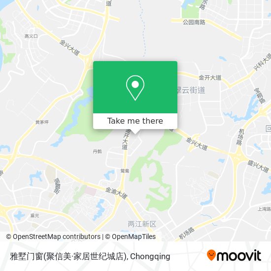 雅墅门窗(聚信美·家居世纪城店) map