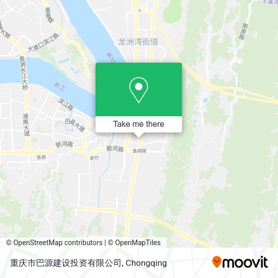 重庆市巴源建设投资有限公司 map