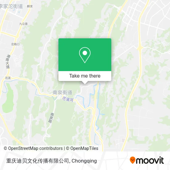 重庆迪贝文化传播有限公司 map