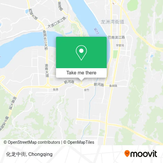 化龙中街 map