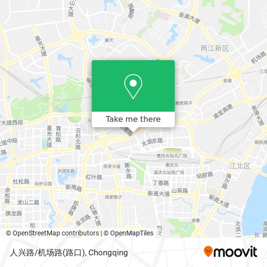 人兴路/机场路(路口) map