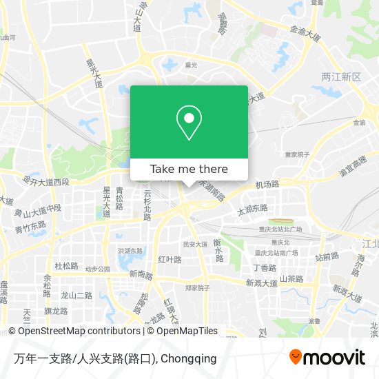 万年一支路/人兴支路(路口) map