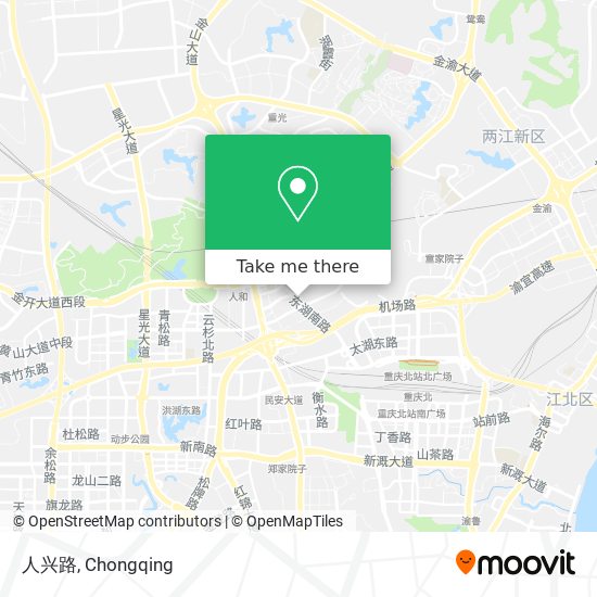 人兴路 map
