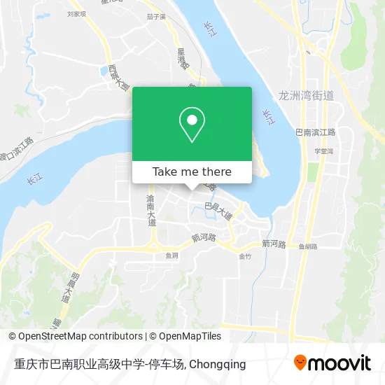 重庆市巴南职业高级中学-停车场 map