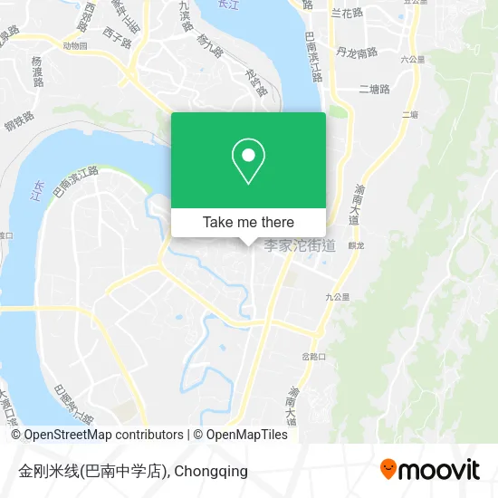 金刚米线(巴南中学店) map