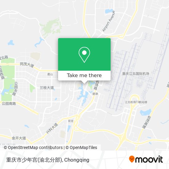 重庆市少年宫(渝北分部) map
