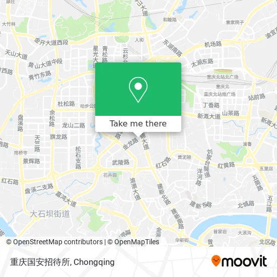重庆国安招待所 map