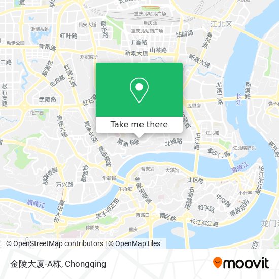 金陵大厦-A栋 map