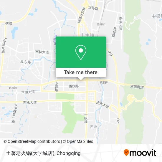 土著老火锅(大学城店) map