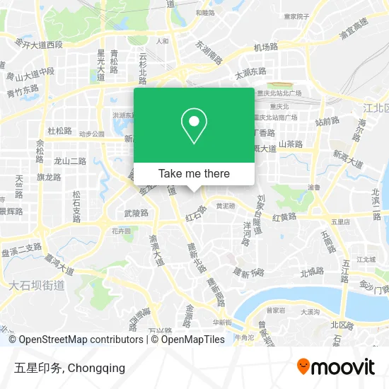 五星印务 map